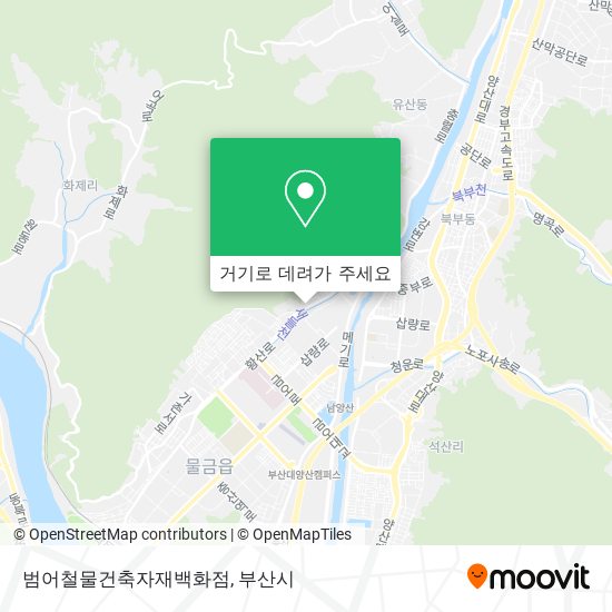 범어철물건축자재백화점 지도