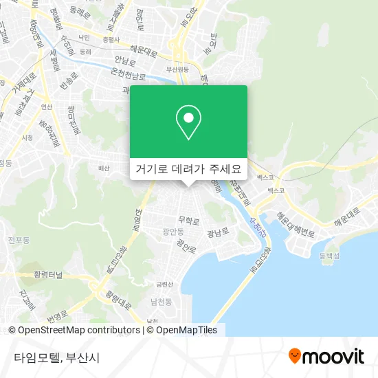 타임모텔 지도