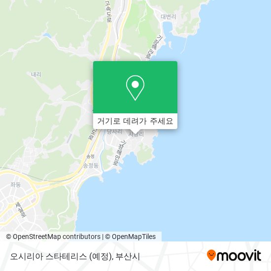 오시리아 스타테리스 (예정) 지도