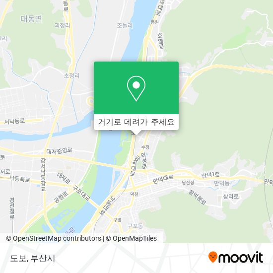 도보 지도