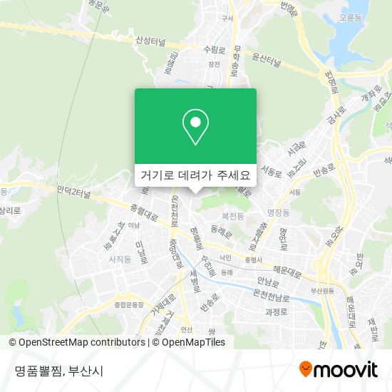 명품뽈찜 지도