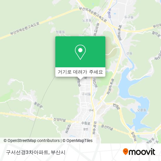 구서선경3차아파트 지도