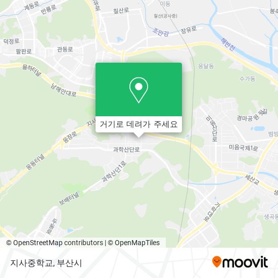 지사중학교 지도