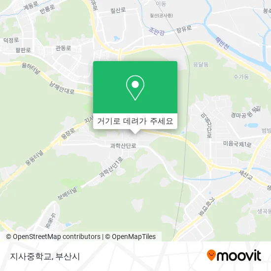 지사중학교 지도