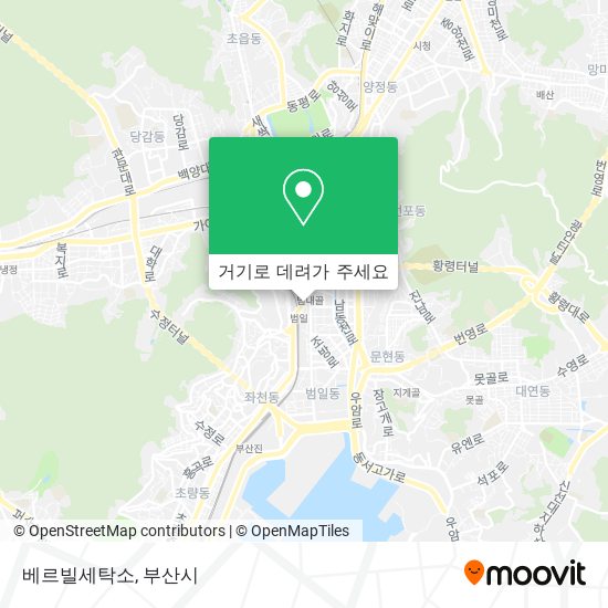 베르빌세탁소 지도