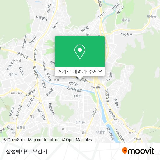 삼성빅마트 지도