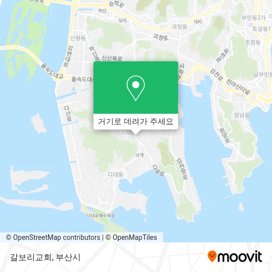 갈보리교회 지도