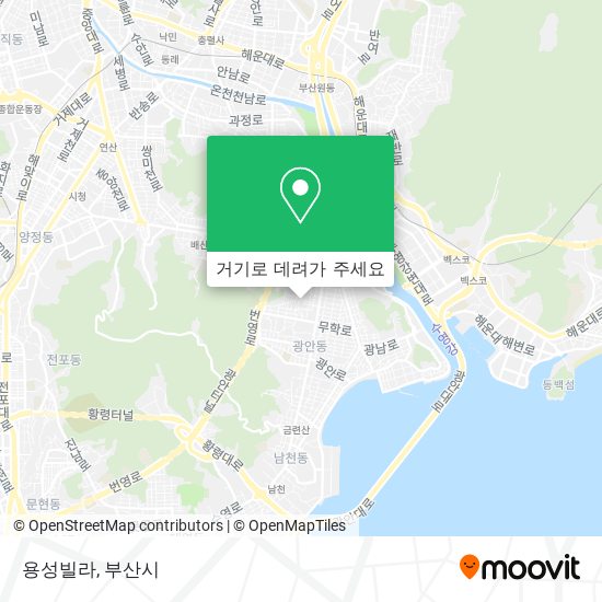 용성빌라 지도