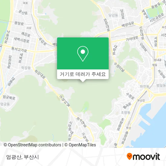 엄광산 지도