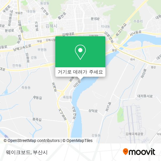 웨이크보드 지도