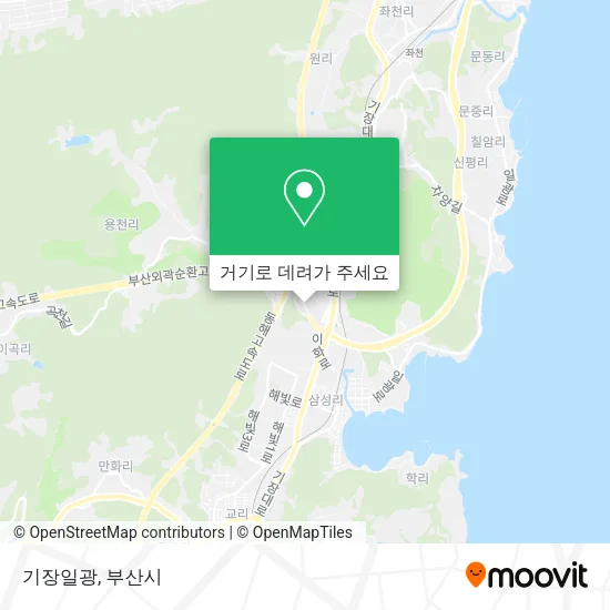 기장일광 지도