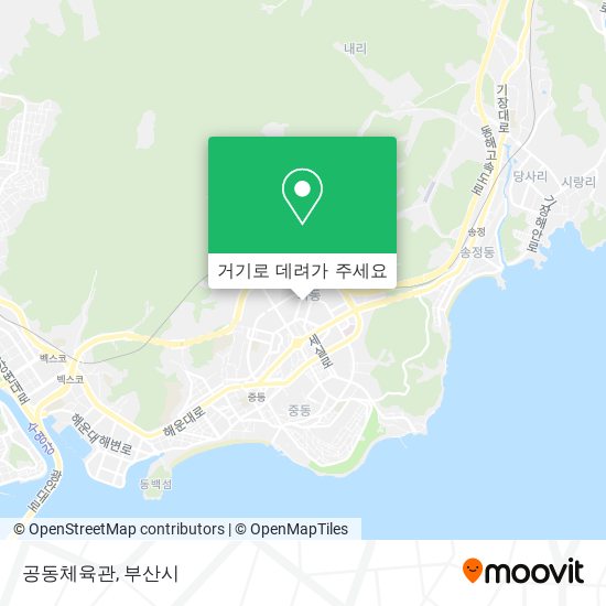 공동체육관 지도