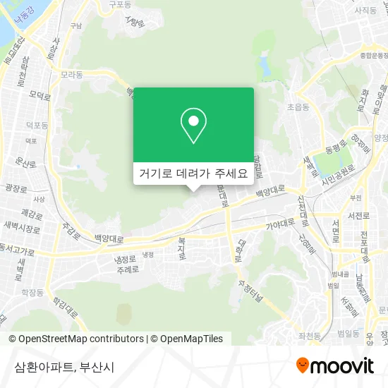 삼환아파트 지도