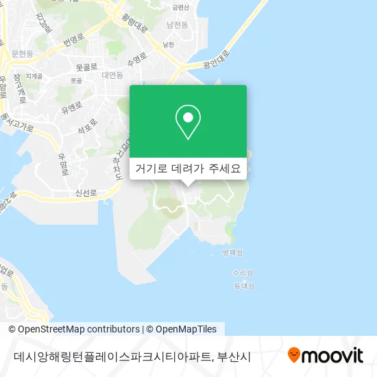 데시앙해링턴플레이스파크시티아파트 지도