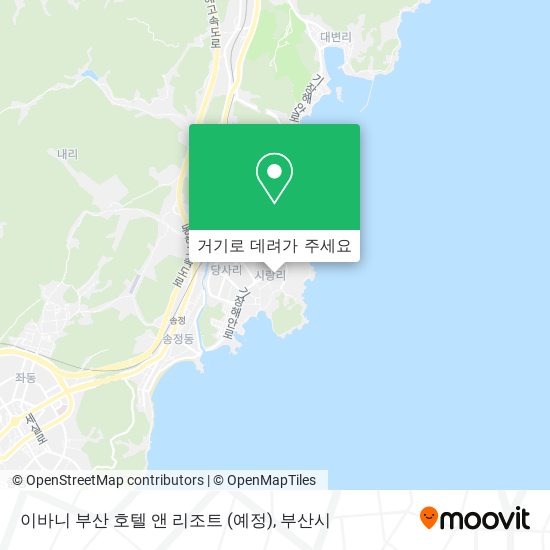 이바니 부산 호텔 앤 리조트 (예정) 지도