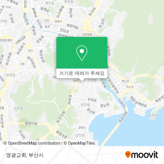 영광교회 지도