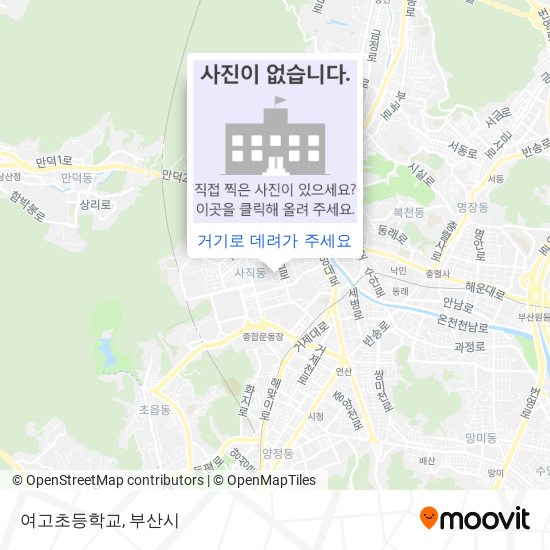 여고초등학교 지도