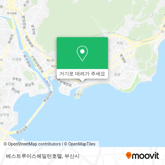 베스트루이스헤밀턴호텔 지도