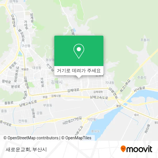 새로운교회 지도