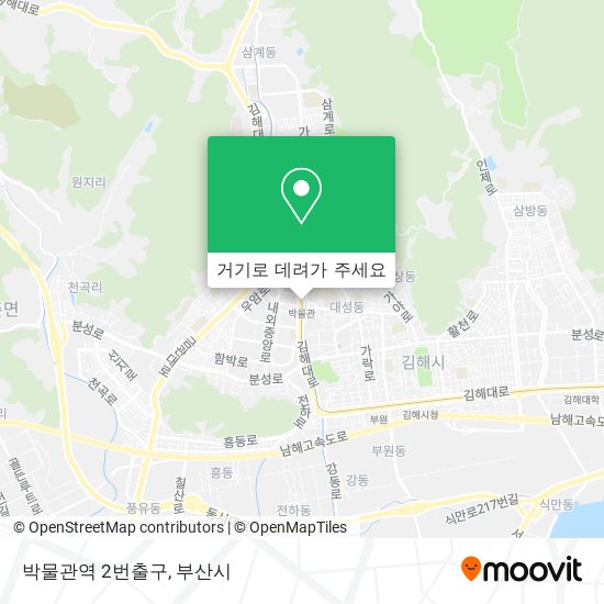 박물관역 2번출구 지도