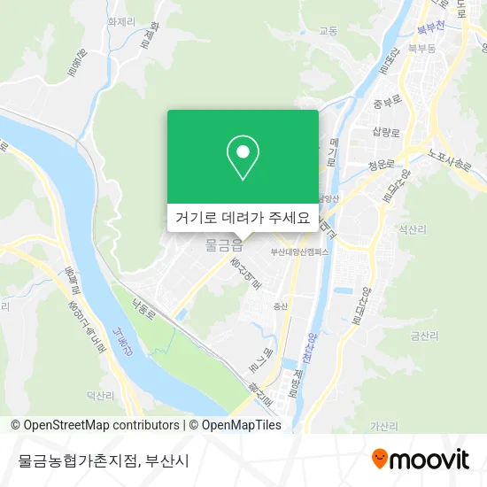 물금농협가촌지점 지도
