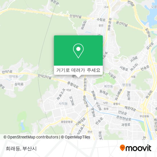 희래등 지도