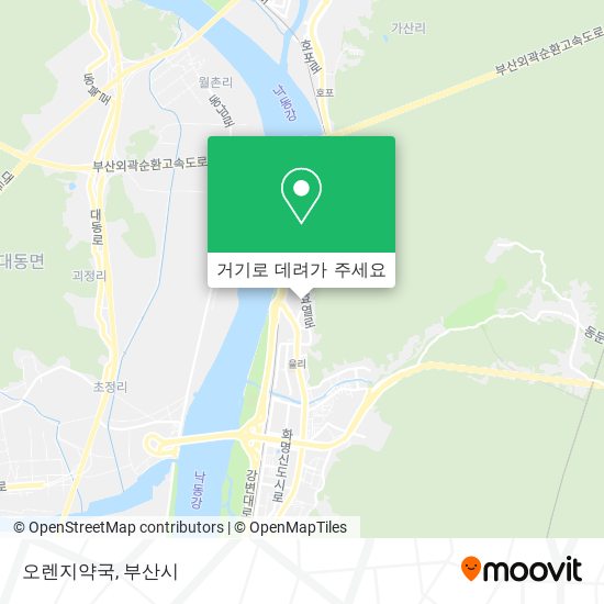오렌지약국 지도