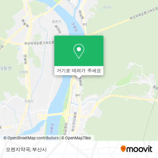 오렌지약국 지도