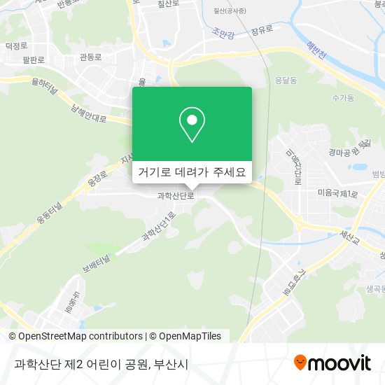 과학산단 제2 어린이 공원 지도