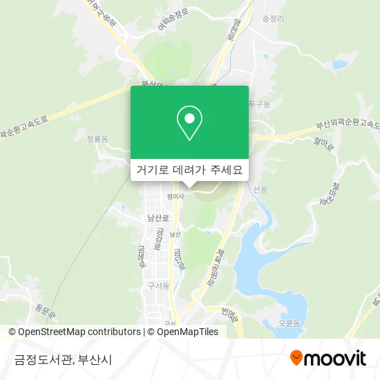 금정도서관 지도