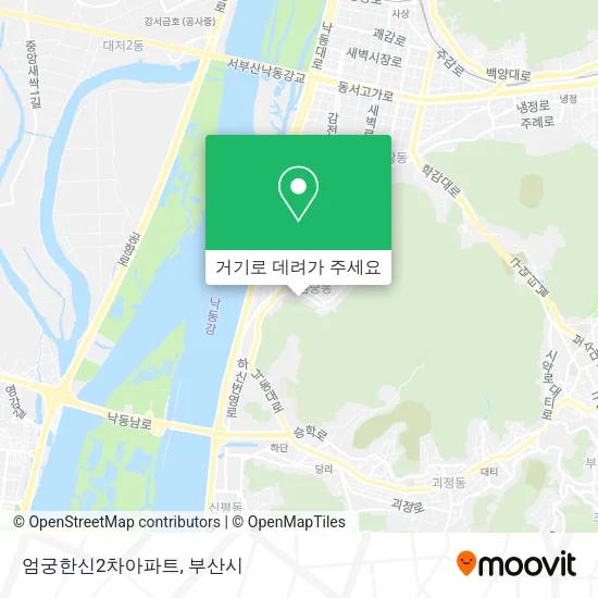 엄궁한신2차아파트 지도