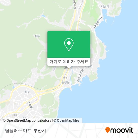 탑플러스 마트 지도