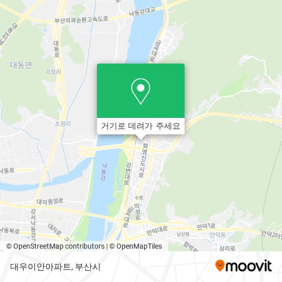 대우이안아파트 지도