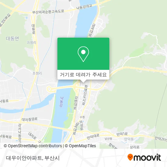 대우이안아파트 지도