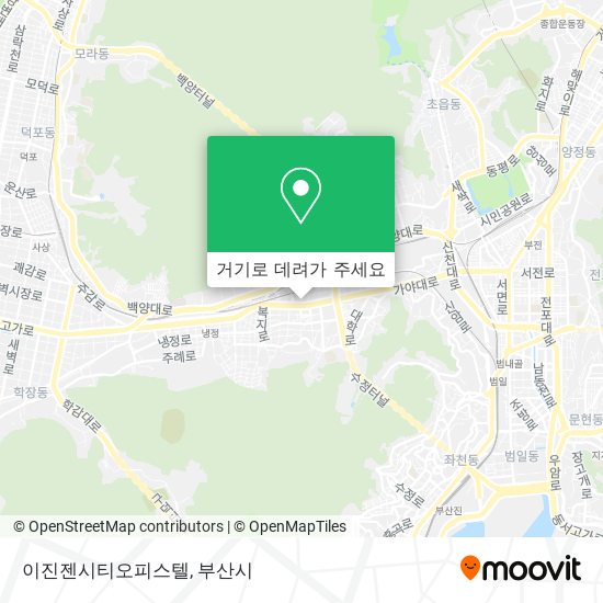 이진젠시티오피스텔 지도