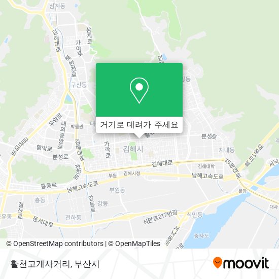 활천고개사거리 지도