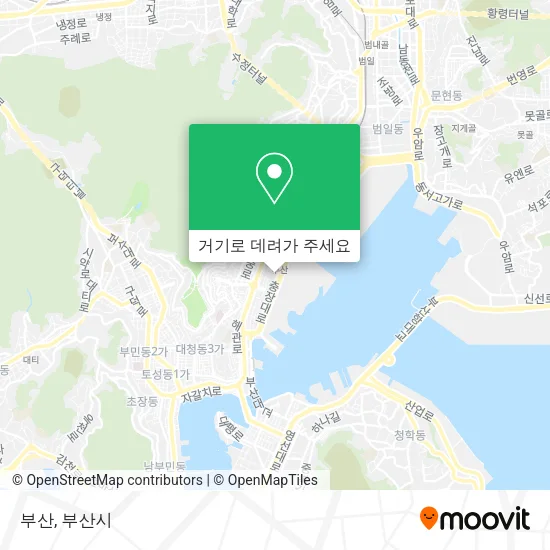 부산 지도