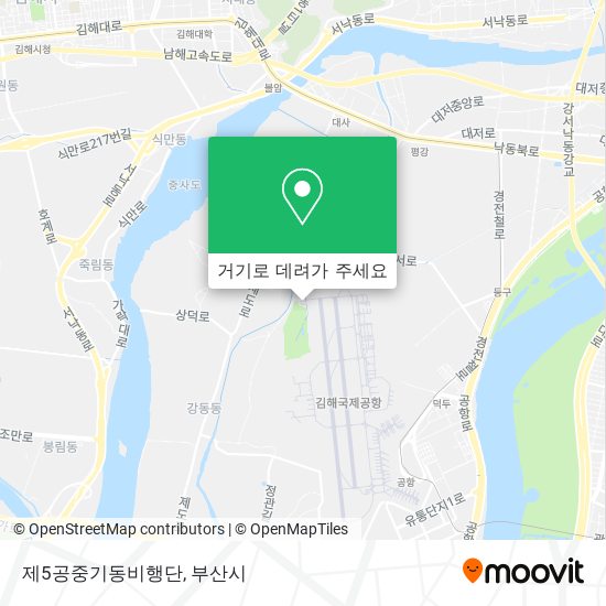 제5공중기동비행단 지도