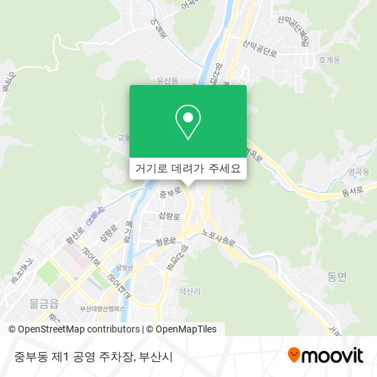 중부동 제1 공영 주차장 지도