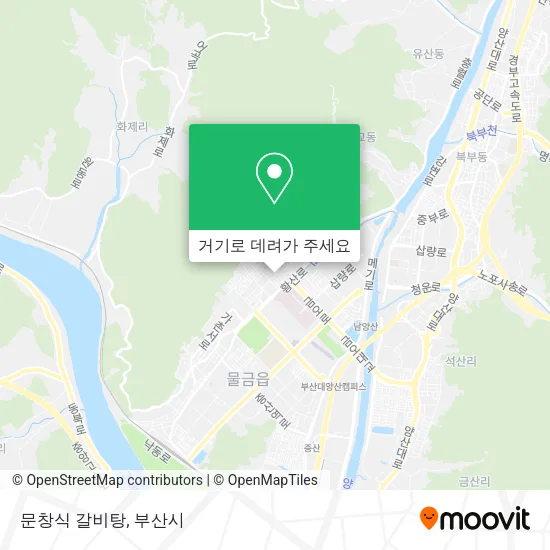 문창식 갈비탕 지도