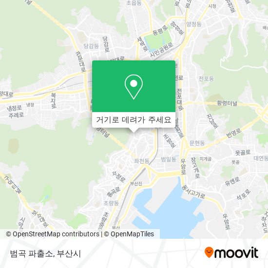 범곡 파출소 지도