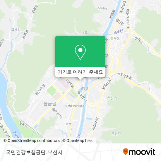 국민건강보험공단 지도