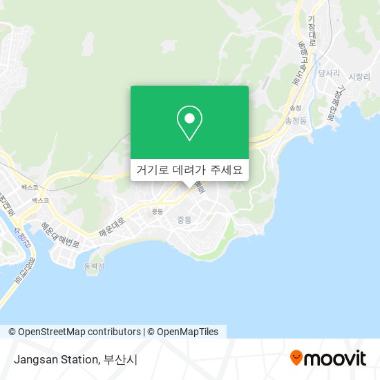 Jangsan Station 지도