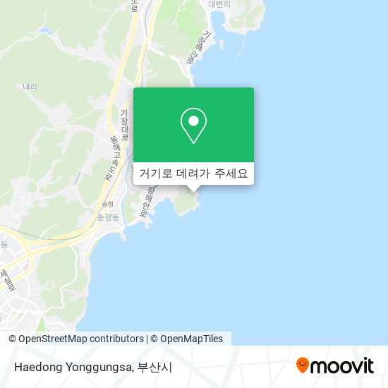 Haedong Yonggungsa 지도