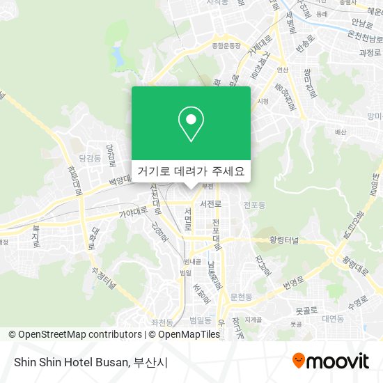 Shin Shin Hotel Busan 지도