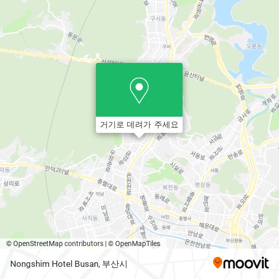 Nongshim Hotel Busan 지도