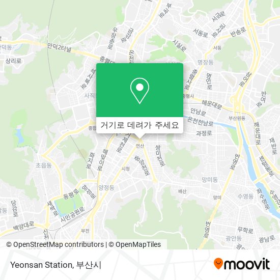 Yeonsan Station 지도