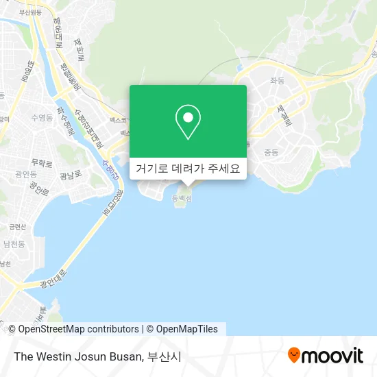 The Westin Josun Busan 지도