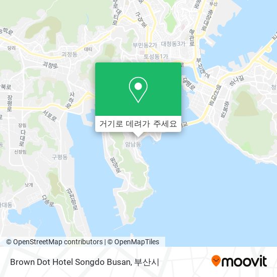 Brown Dot Hotel Songdo Busan 지도
