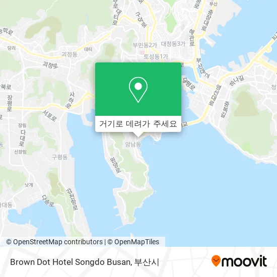 Brown Dot Hotel Songdo Busan 지도